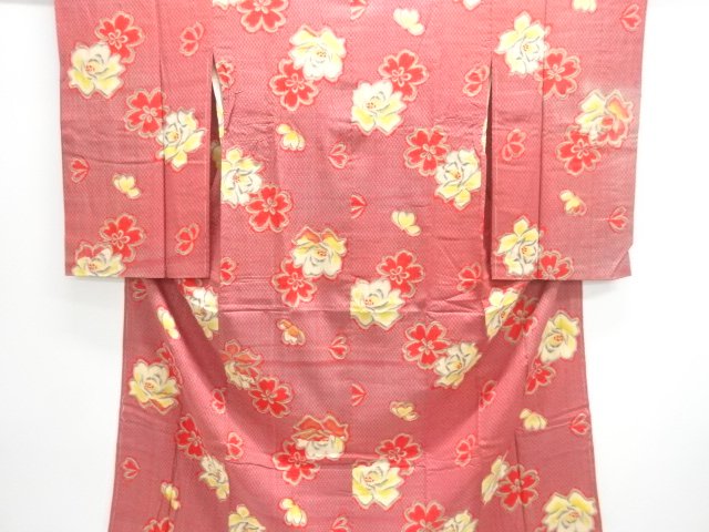 Japanese Kimono / Cotton Silk